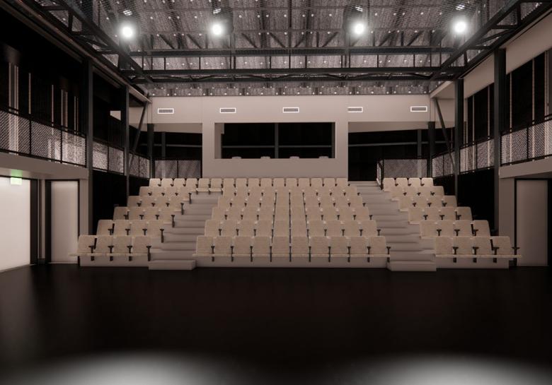 View of the theatre from the main stage