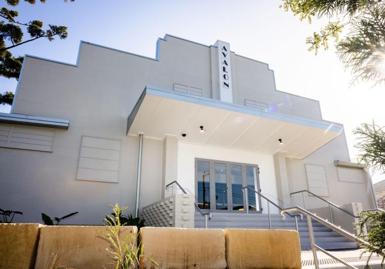 Avalon Theatre from the street after restoration