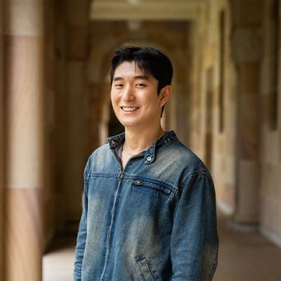 Dean (Jeongseok) Oh in the Great Court