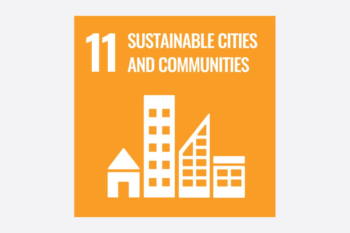 Sustainable Development Goal 11 icon