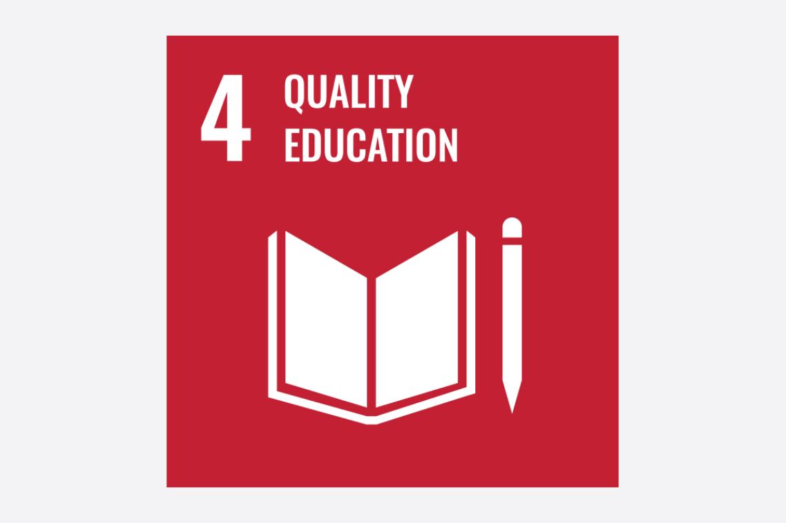 Sustainable Development Goal 4 icon
