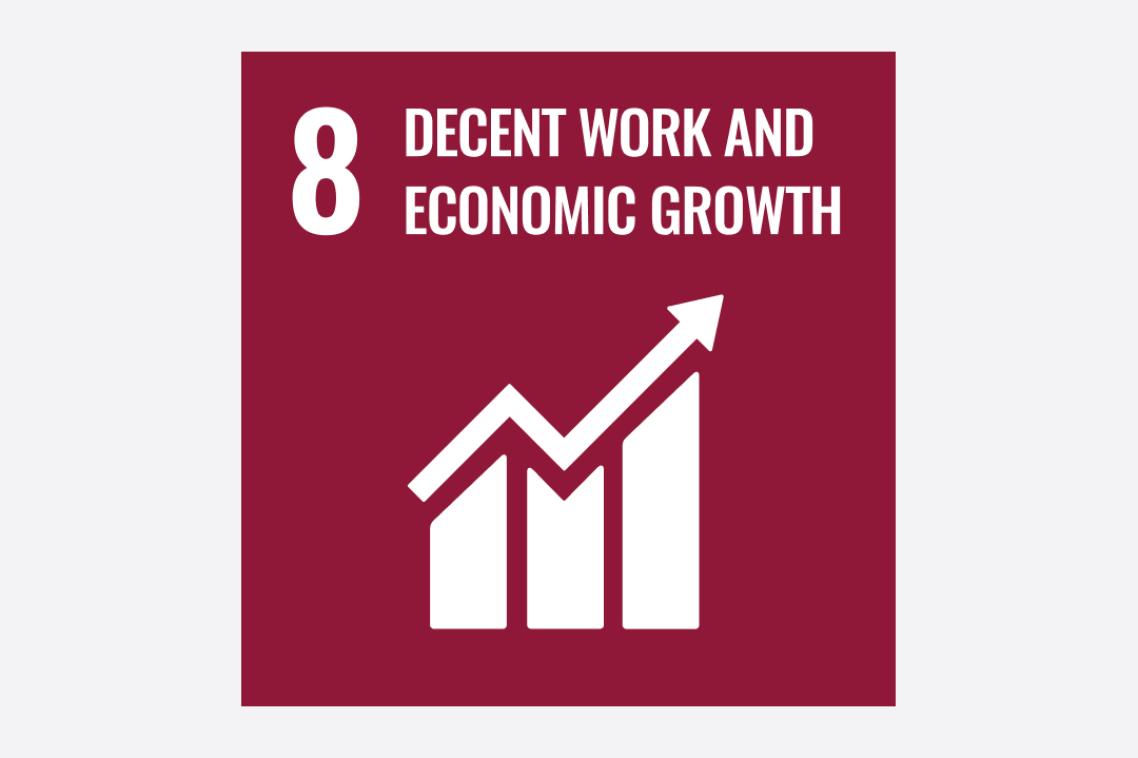 Sustainable Development Goal 8 icon