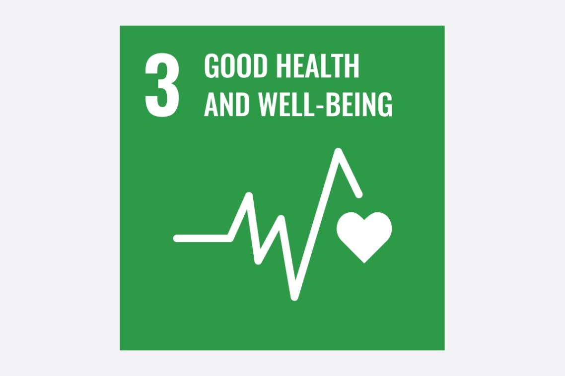 SDG 3 icon.